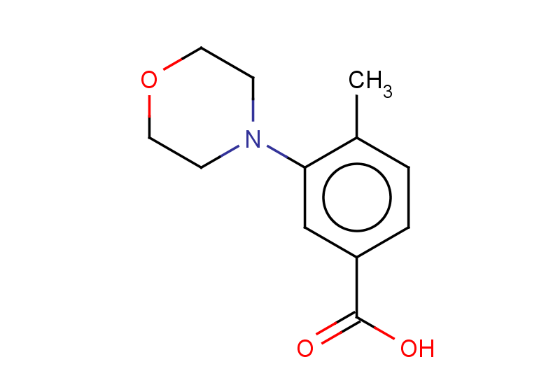 4-methyl-3-morpholinobenzoic acid