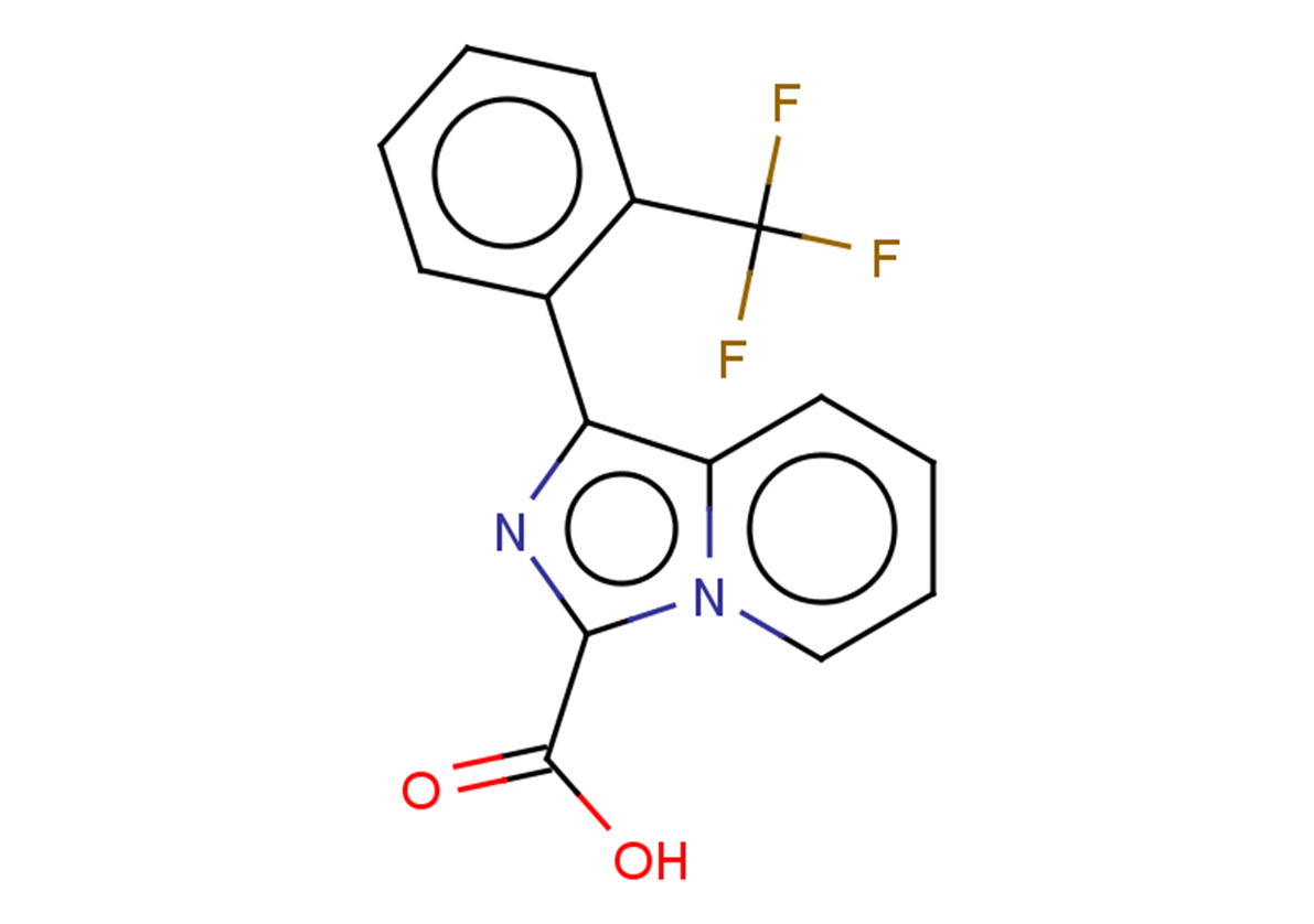1-[2-(trifluoromethyl)phenyl]imidazo[1,5-a]pyridine-3-carboxylic acid
