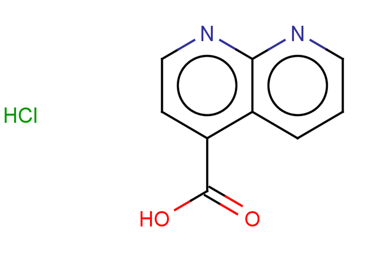 1,8-naphthyridine-4-carboxylic acid hydrochloride