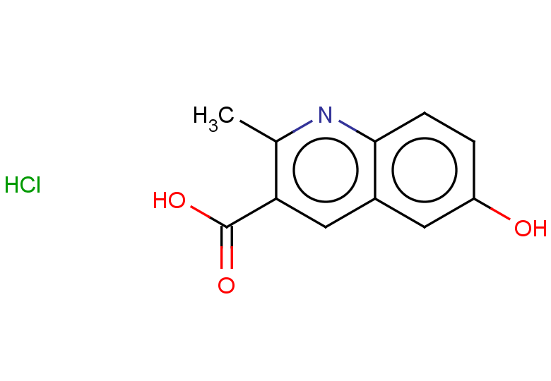 6-hydroxy-2-methylquinoline-3-carboxylic acid hydrochloride