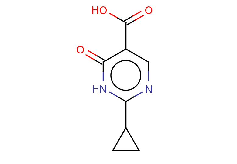 2-cyclopropyl-6-oxo-1,6-dihydropyrimidine-5-carboxylic acid