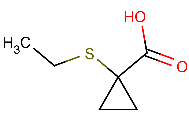 1-(ethylsulfanyl)cyclopropane-1-carboxylic acid