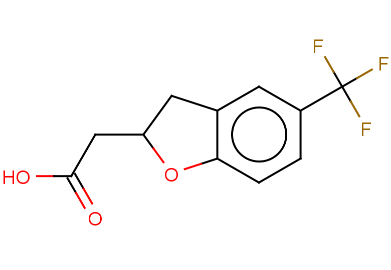 2-[5-(trifluoromethyl)-2,3-dihydro-1-benzofuran-2-yl]acetic acid