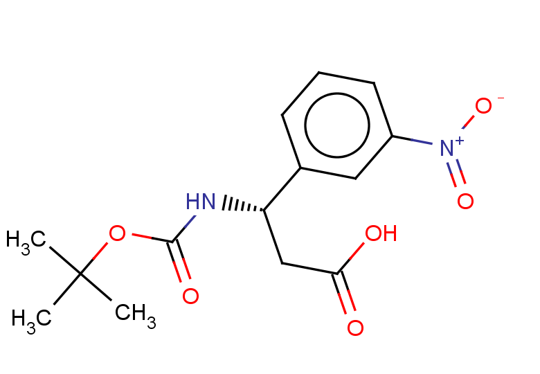 (S)-3-((tert-butoxycarbonyl)amino)-3-(3-nitrophenyl)propanoic acid