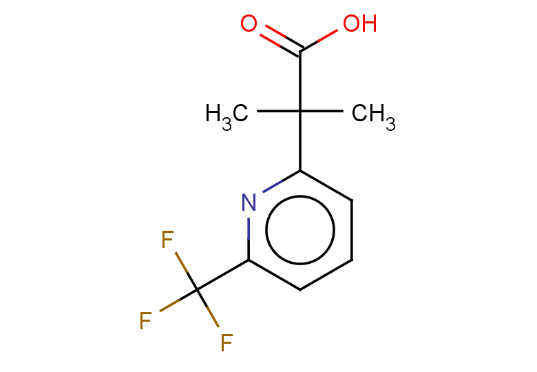 2-methyl-2-[6-(trifluoromethyl)pyridin-2-yl]propanoic acid