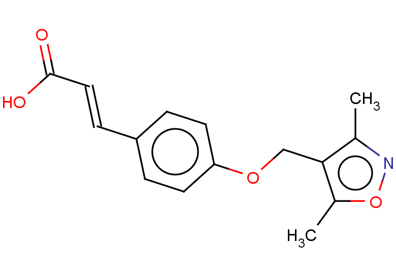 (2E)-3-{4-[(dimethyl-1,2-oxazol-4-yl)methoxy]phenyl}prop-2-enoic acid