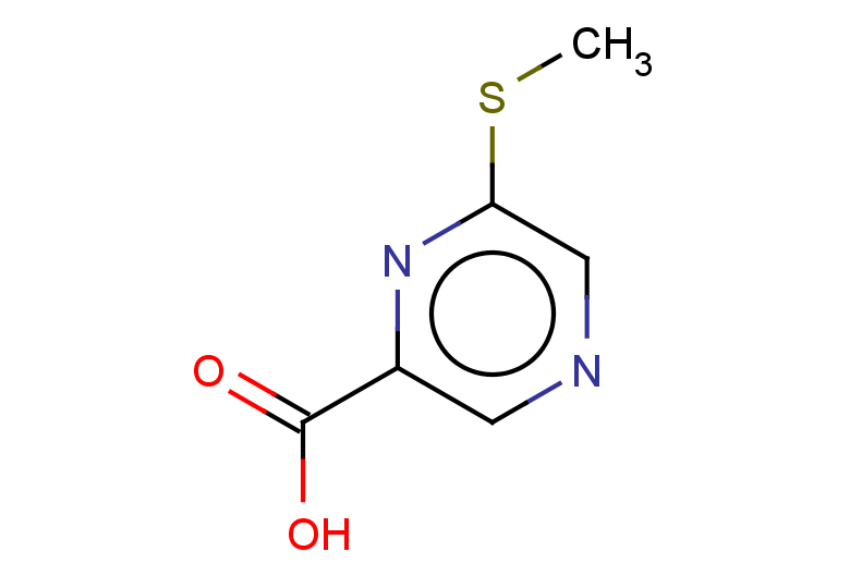 6-(methylsulfanyl)pyrazine-2-carboxylic acid
