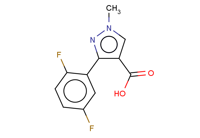3-(2,5-difluorophenyl)-1-methyl-1H-pyrazole-4-carboxylic acid