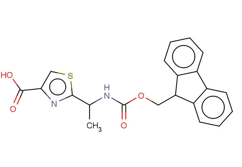 2-[1-({[(9H-fluoren-9-yl)methoxy]carbonyl}amino)ethyl]-1,3-thiazole-4-carboxylic acid