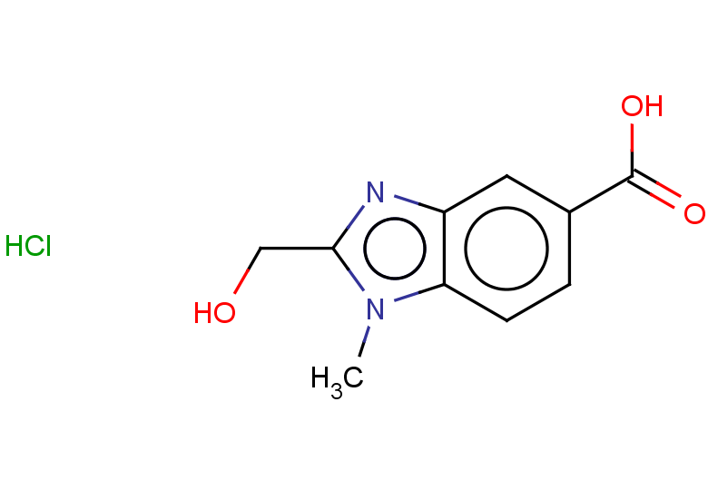 2-(hydroxymethyl)-1-methyl-1H-1,3-benzodiazole-5-carboxylic acid hydrochloride