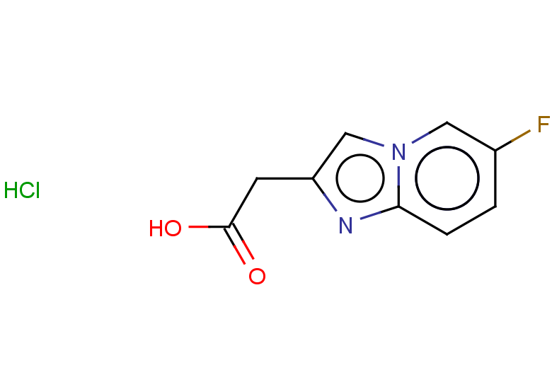 2-{6-fluoroimidazo[1,2-a]pyridin-2-yl}acetic acid hydrochloride