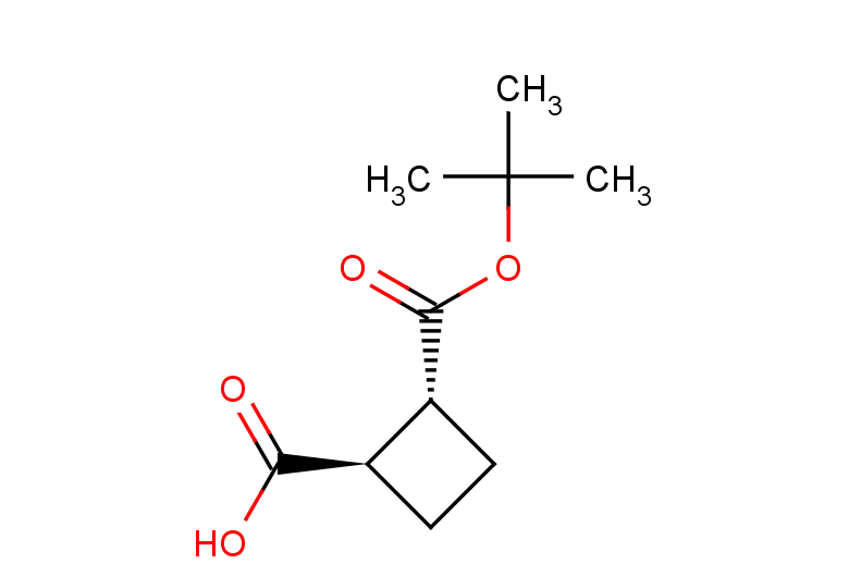 rac-(1R,2R)-2-[(tert-butoxy)carbonyl]cyclobutane-1-carboxylic acid, trans