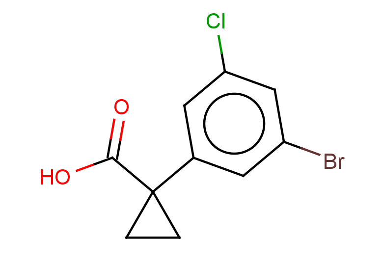 1-(3-bromo-5-chlorophenyl)cyclopropanecarboxylic acid