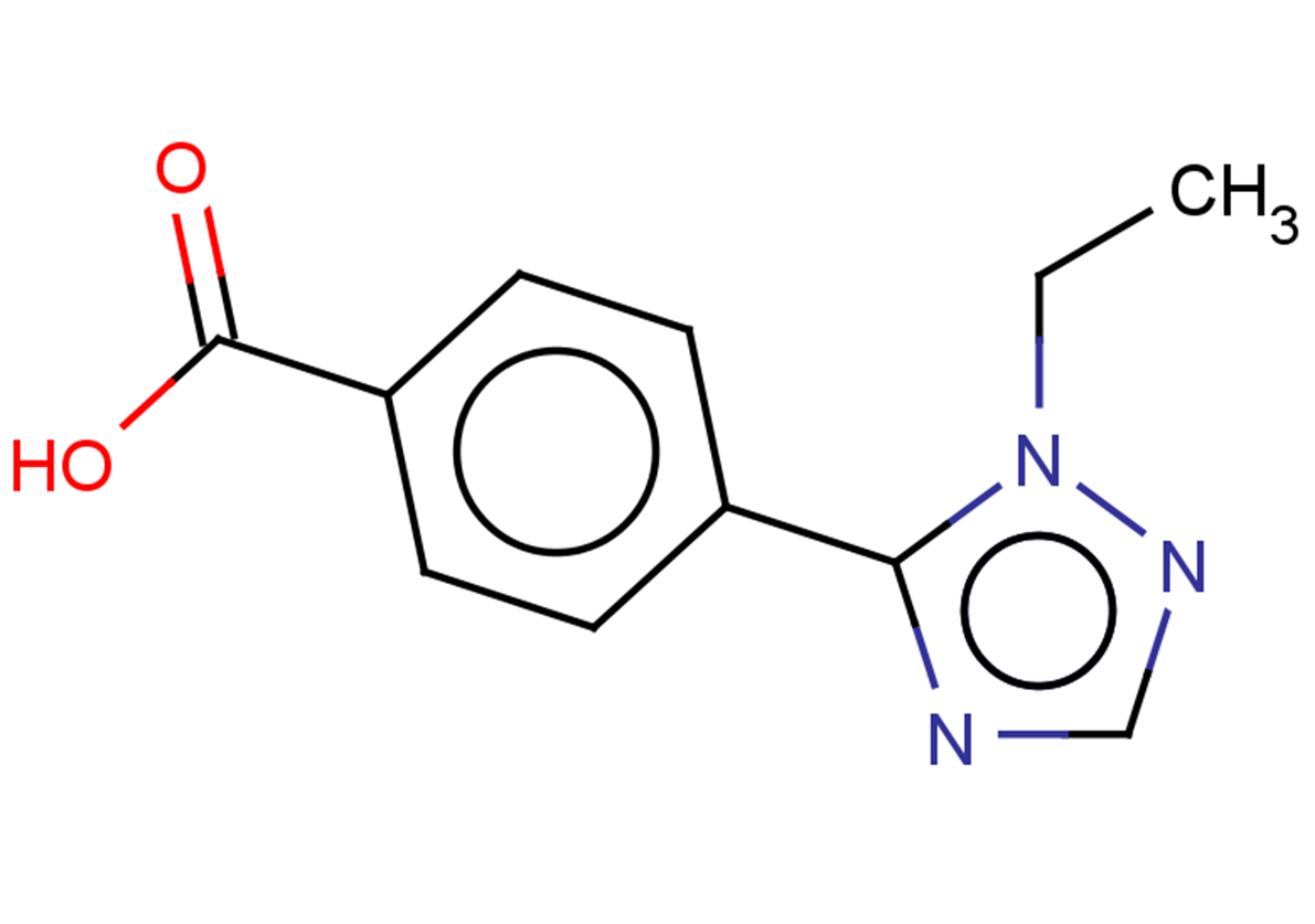 4-(1-ethyl-1H-1,2,4-triazol-5-yl)benzoic acid