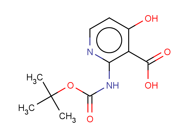 2-{[(tert-butoxy)carbonyl]amino}-4-hydroxypyridine-3-carboxylic acid