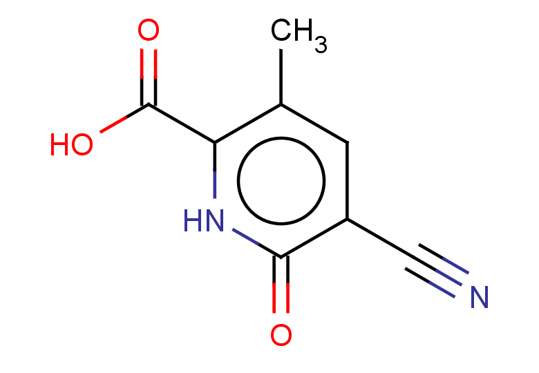5-cyano-3-methyl-6-oxo-1,6-dihydropyridine-2-carboxylic acid