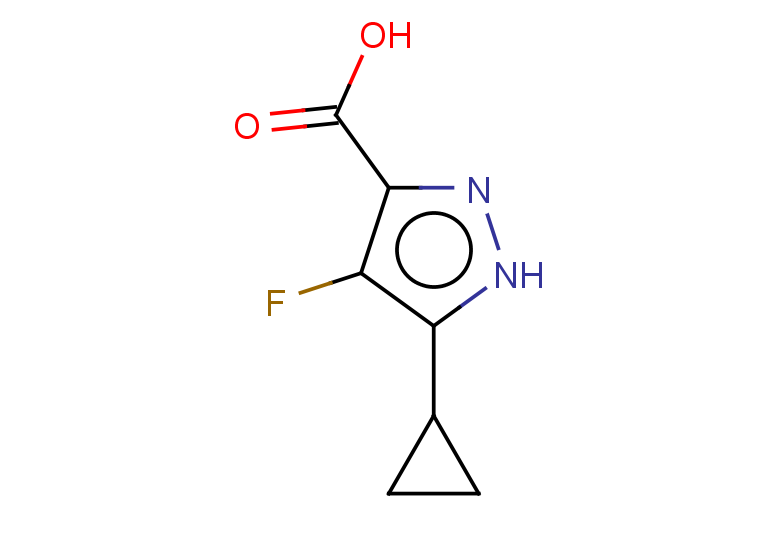 5-cyclopropyl-4-fluoro-1H-pyrazole-3-carboxylic acid