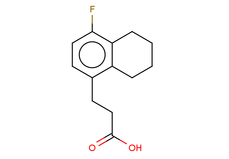 3-(4-fluoro-5,6,7,8-tetrahydronaphthalen-1-yl)propanoic acid
