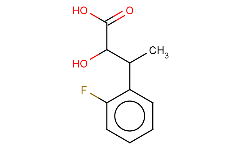 3-(2-fluorophenyl)-2-hydroxybutanoic acid