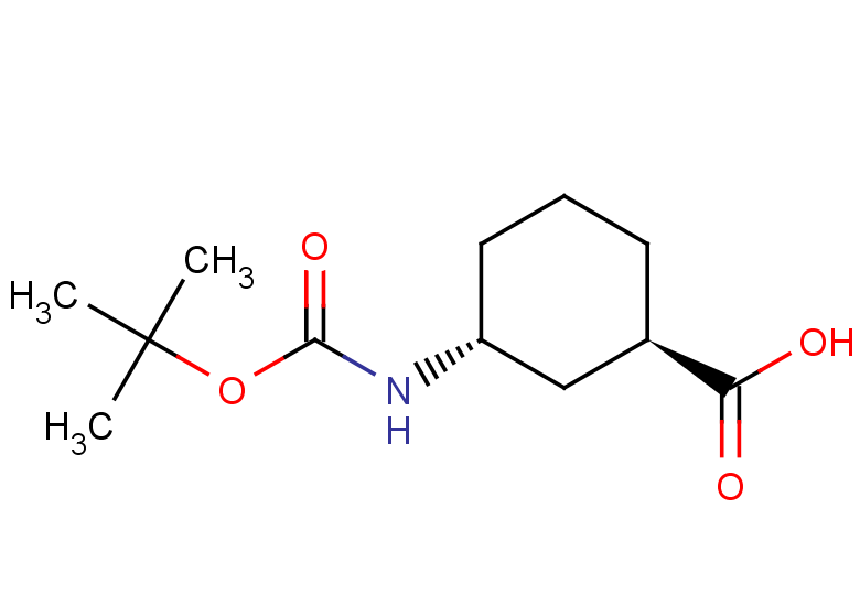rac-(1R,3R)-3-{[(tert-butoxy)carbonyl]amino}cyclohexane-1-carboxylic acid, trans