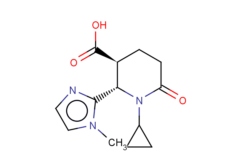 rac-(2R,3R)-1-cyclopropyl-2-(1-methyl-1H-imidazol-2-yl)-6-oxopiperidine-3-carboxylic acid, trans