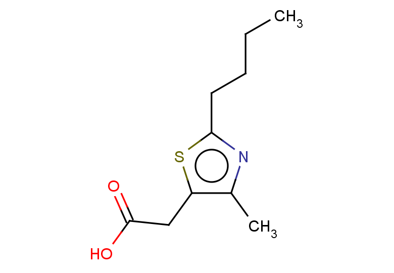 2-(2-butyl-4-methylthiazol-5-yl)acetic acid