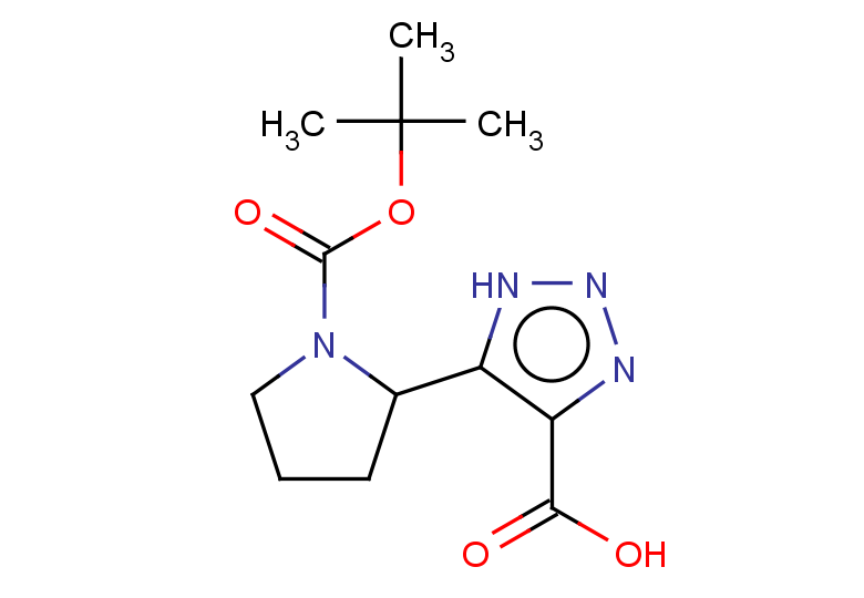 5-{1-[(tert-butoxy)carbonyl]pyrrolidin-2-yl}-1H-1,2,3-triazole-4-carboxylic acid