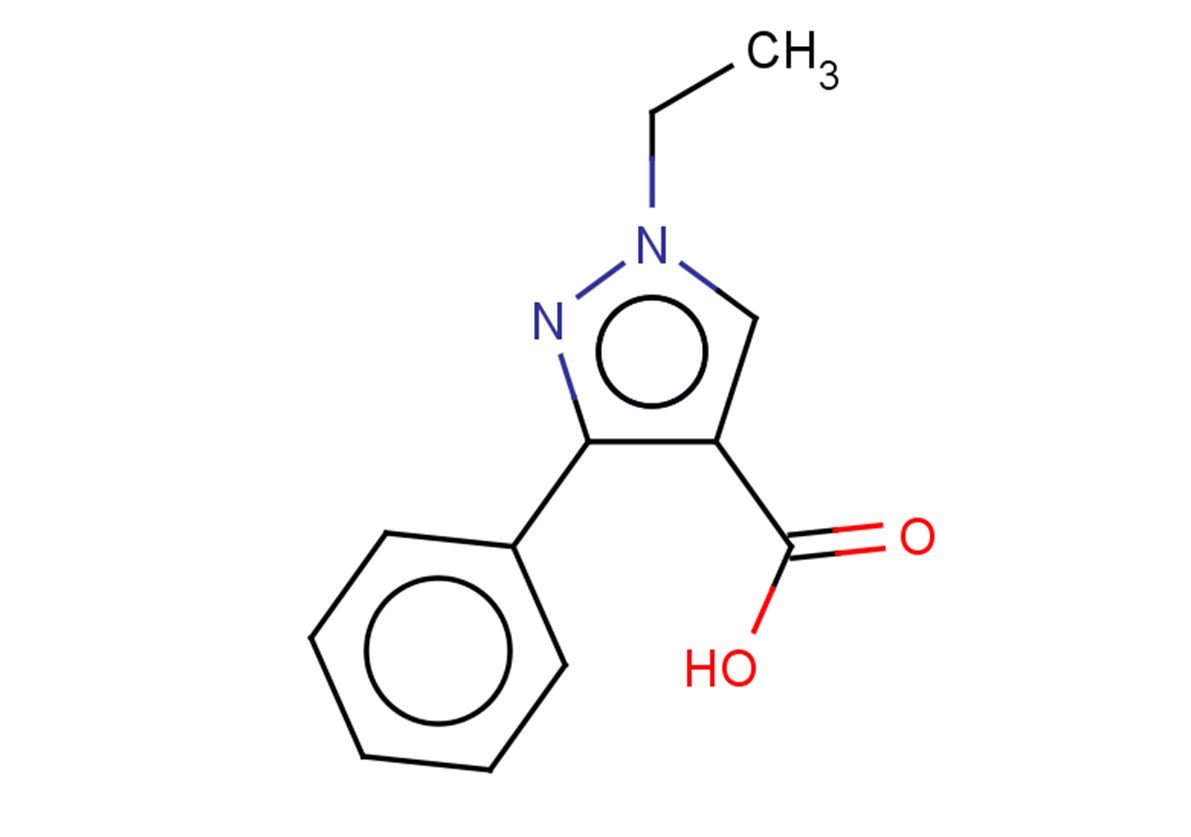 1-ethyl-3-phenyl-1H-pyrazole-4-carboxylic acid
