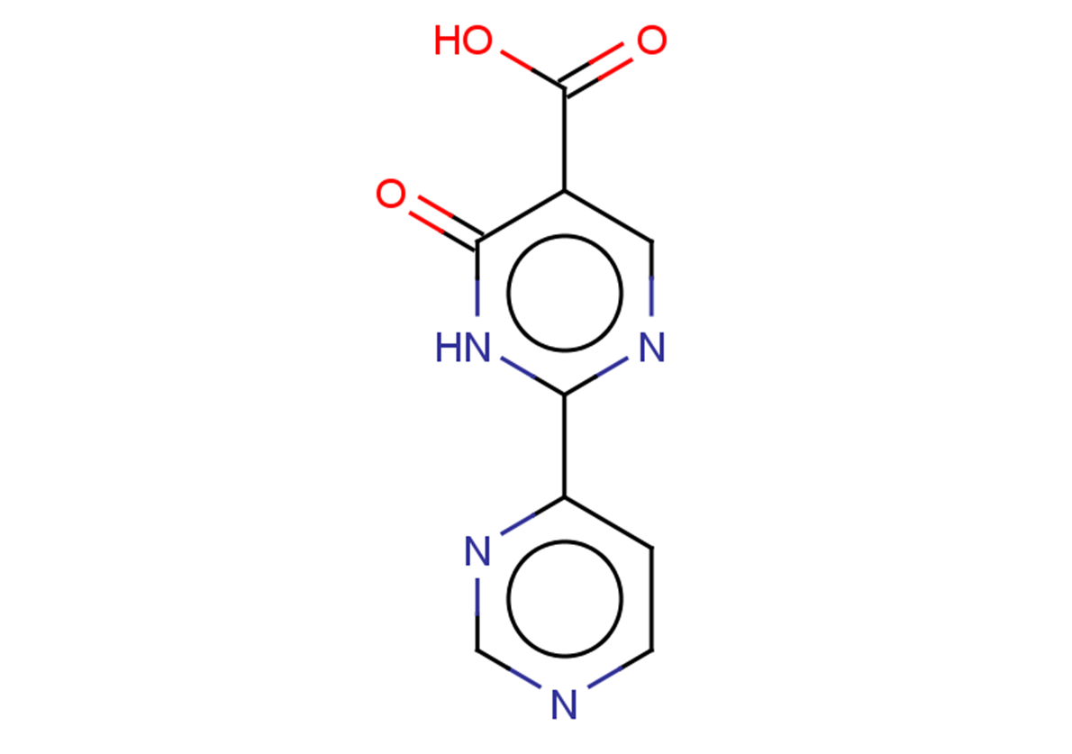 6-oxo-2-(pyrimidin-4-yl)-1,6-dihydropyrimidine-5-carboxylic acid