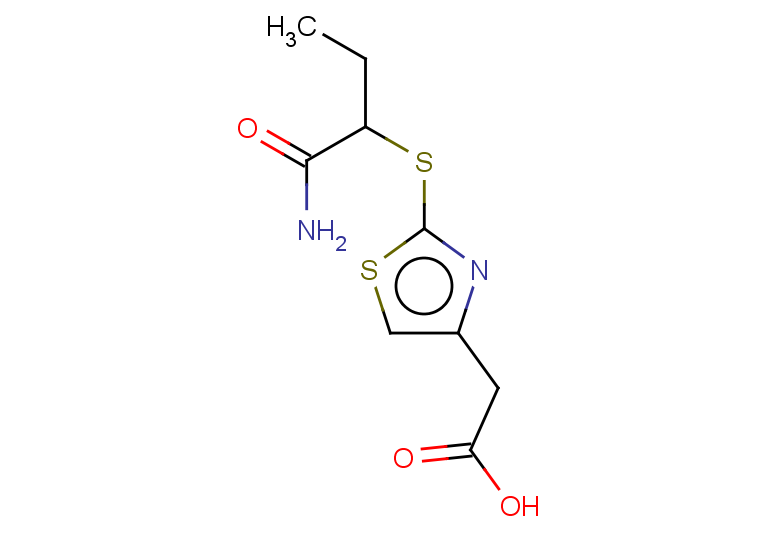 2-(2-((1-amino-1-oxobutan-2-yl)thio)thiazol-4-yl)acetic acid