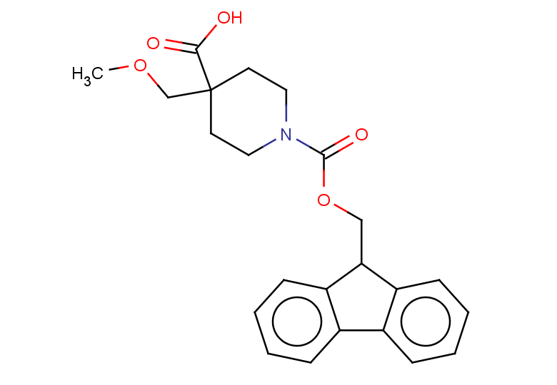 1-{[(9H-fluoren-9-yl)methoxy]carbonyl}-4-(methoxymethyl)piperidine-4-carboxylic acid