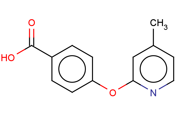 4-[(4-methylpyridin-2-yl)oxy]benzoic acid