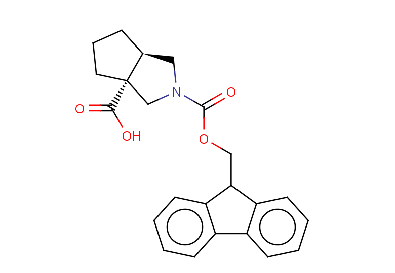 rac-(3aR,6aR)-2-{[(9H-fluoren-9-yl)methoxy]carbonyl}-octahydrocyclopenta[c]pyrrole-3a-carboxylic acid, cis