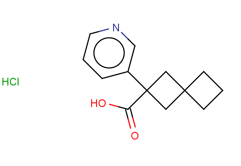 2-(pyridin-3-yl)spiro[3.3]heptane-2-carboxylic acid hydrochloride