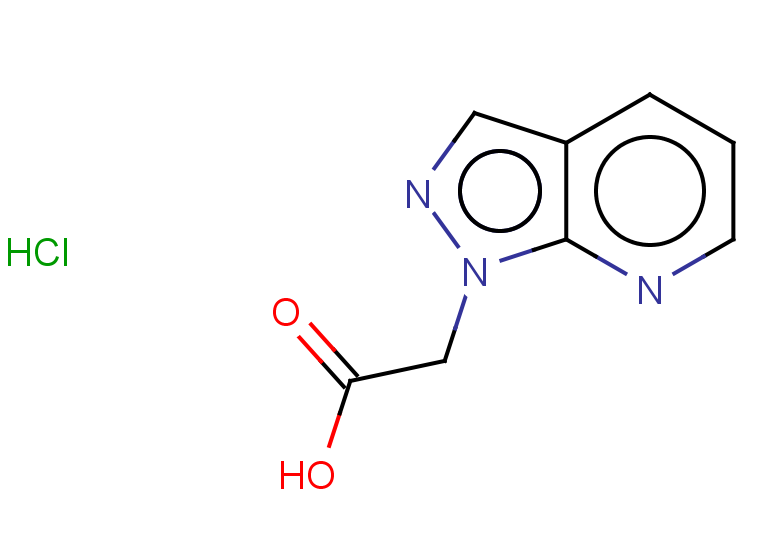 2-{1H-pyrazolo[3,4-b]pyridin-1-yl}acetic acid hydrochloride
