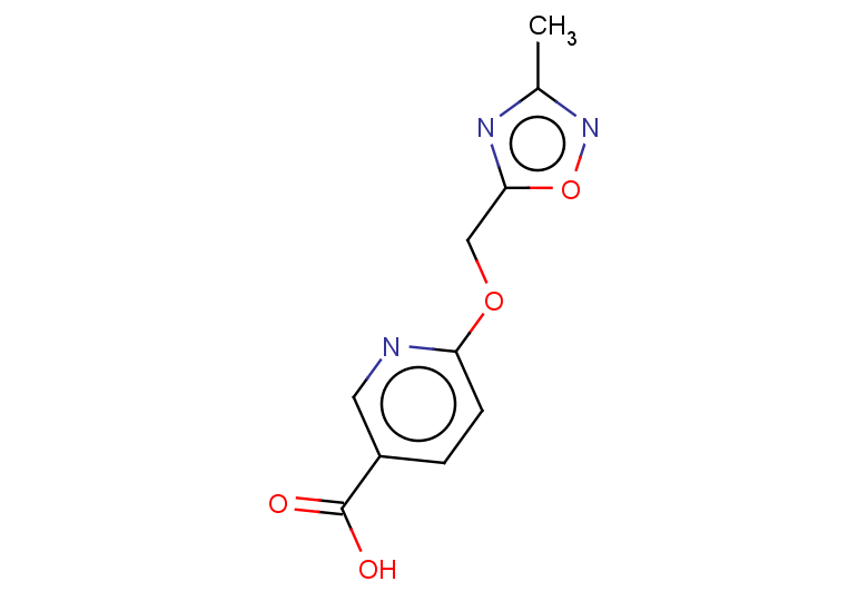 6-[(3-methyl-1,2,4-oxadiazol-5-yl)methoxy]pyridine-3-carboxylic acid