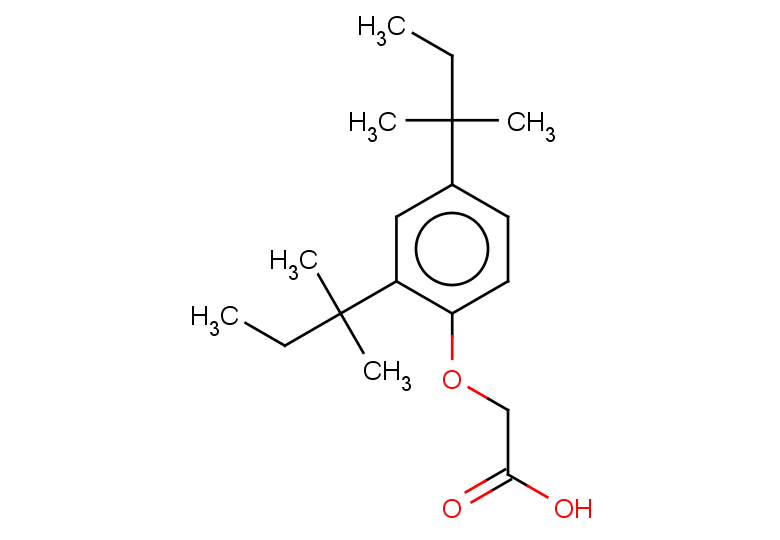 2-[2,4-bis(2-methylbutan-2-yl)phenoxy]acetic acid