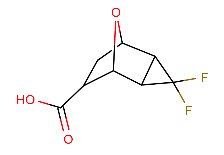 3,3-difluoro-8-oxatricyclo[3.2.1.0,2,4]octane-6-carboxylic acid
