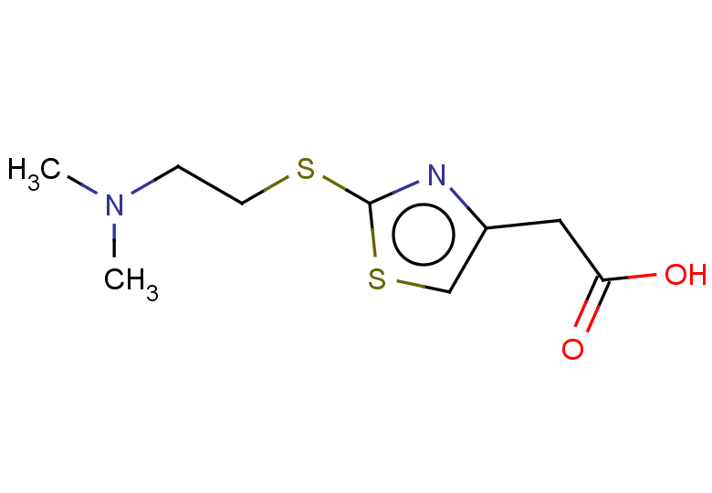 2-(2-{[2-(dimethylamino)ethyl]sulfanyl}-1,3-thiazol-4-yl)acetic acid