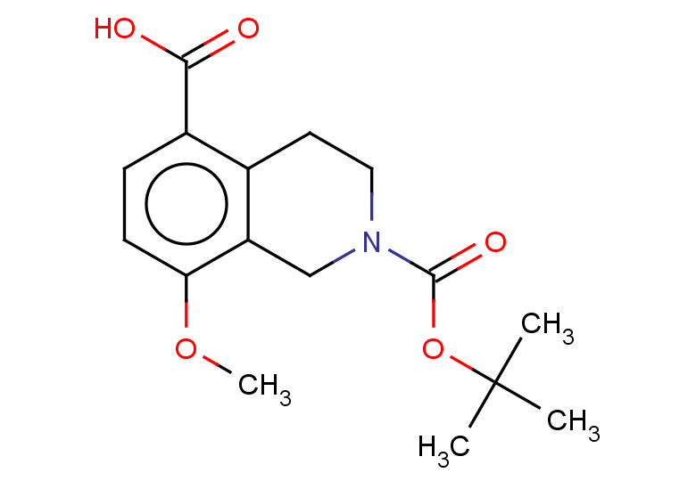 2-[(tert-butoxy)carbonyl]-8-methoxy-1,2,3,4-tetrahydroisoquinoline-5-carboxylic acid