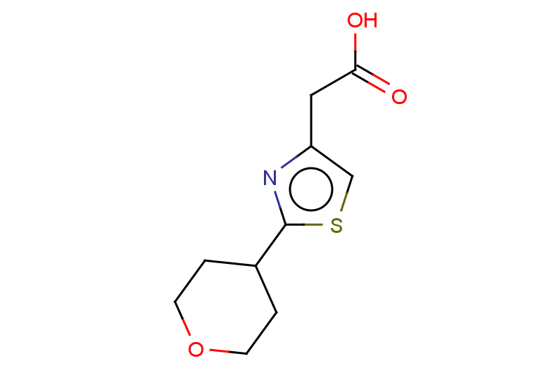 2-[2-(oxan-4-yl)-1,3-thiazol-4-yl]acetic acid