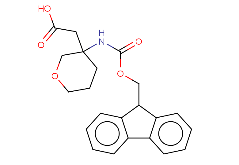 2-[3-({[(9H-fluoren-9-yl)methoxy]carbonyl}amino)oxan-3-yl]acetic acid
