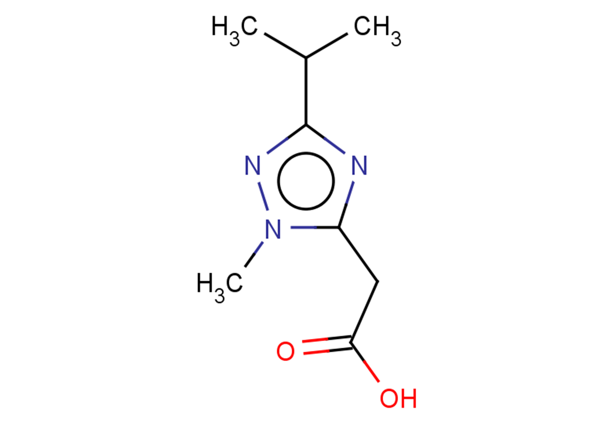 2-(3-isopropyl-1-methyl-1H-1,2,4-triazol-5-yl)acetic acid