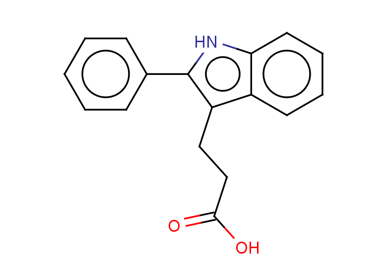 3-(2-phenyl-1H-indol-3-yl)propanoic acid