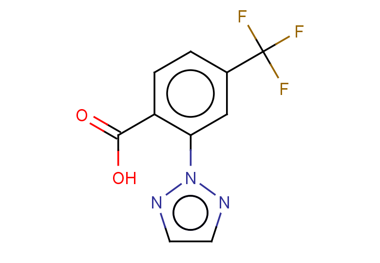 2-(2H-1,2,3-triazol-2-yl)-4-(trifluoromethyl)benzoic acid