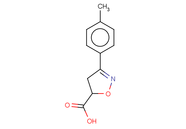 3-(p-tolyl)-4,5-dihydroisoxazole-5-carboxylic acid