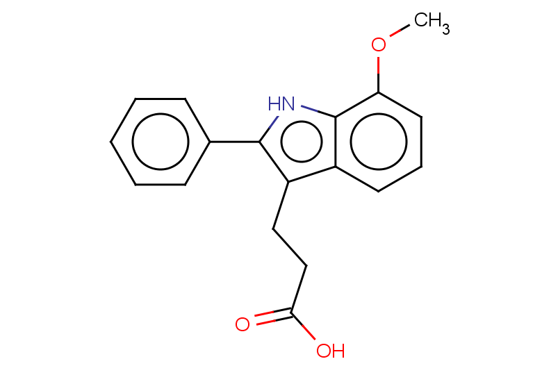 3-(7-methoxy-2-phenyl-1H-indol-3-yl)propanoic acid