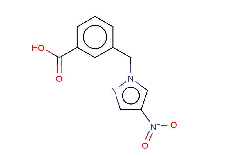 3-[(4-nitro-1H-pyrazol-1-yl)methyl]benzoic acid