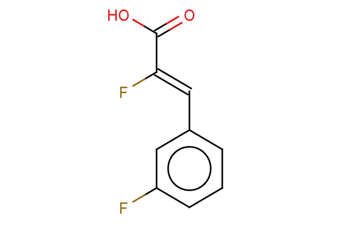 (2Z)-2-fluoro-3-(3-fluorophenyl)prop-2-enoic acid