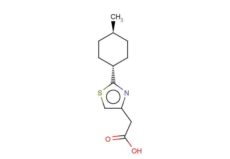 2-{2-[(1r,4r)-4-methylcyclohexyl]-1,3-thiazol-4-yl}acetic acid, trans